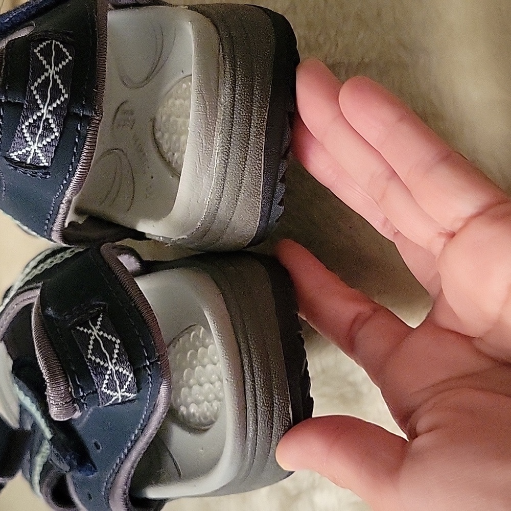 Dr. Scholl's Women's Navy Strappy Sandals. Gel Cushion Size 6M. - Picture 12 of 15